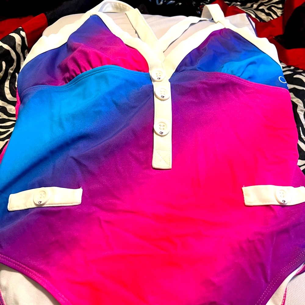 Lg Rainbow Op one piece swimsuit